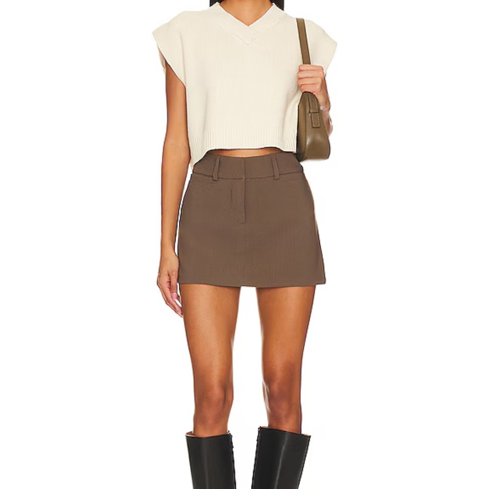 Free People East Street Cream Sweater
